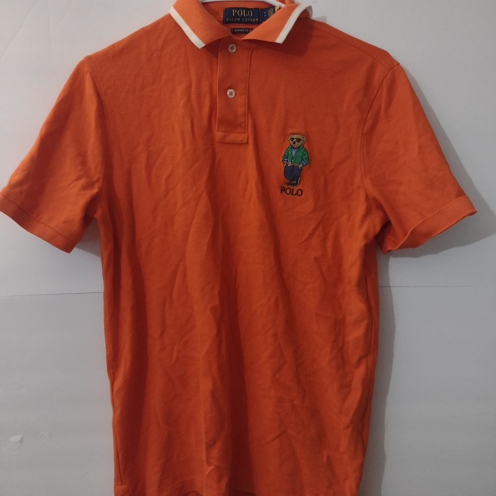 Polo by Ralph Lauren Orange Polo Shirt for Men